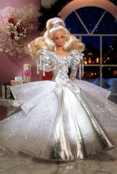 1992 holiday barbie|holiday barbie 1992 value.